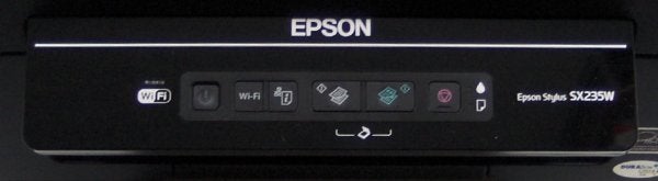 Epson Stylus SX235W - Controls